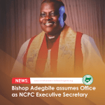Bishop Adegbite Assumes Office As NCPC Executive Secretary